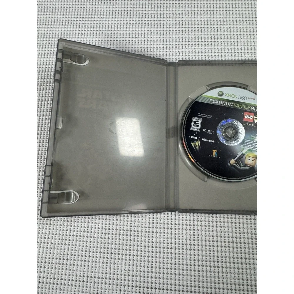 LEGO Star Wars Complete Saga Xbox 360 Platinum Hits Untested (B-2)